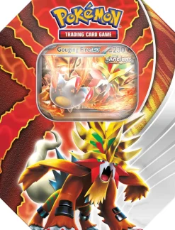 Paradox Destinies Gouging Fire EX Fall 2024 Tin Box* Pokémon Trading Card Game