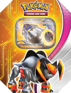 Pokémon Trading Card Game^Paradox Destinies Iron Boulder EX Fall 2024 Tin Box