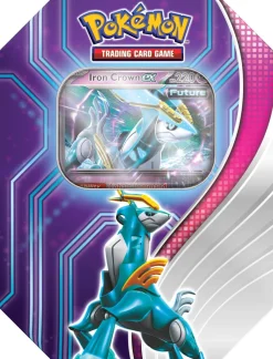 Paradox Destinies Iron Crown EX Fall 2024 Tin Box* Pokémon Trading Card Game