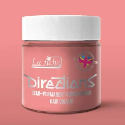 Directions Hårfarge & Sminke^Pastel Pink Semi Permanent Hair Dye 88 ml