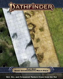 Paizo Publishing Pathfinder Flip-Mat: Basic Environments Multi-Pack* Kart & Battlemaps|Tilbehør