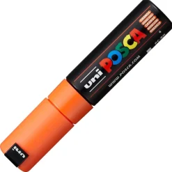 Posca Chisel PC8K  Chisel 8mm  4 Orange* Tegne- & Maleutstyr