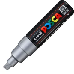 Posca Chisel PC8K  Chisel 8mm  26 Silver* Tegne- & Maleutstyr