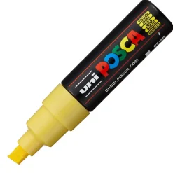 Posca Chisel Tegne- & Maleutstyr^PC8K  Chisel 8mm  2 Yellow