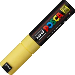 Posca Chisel Tegne- & Maleutstyr^PC8K  Chisel 8mm  2 Yellow
