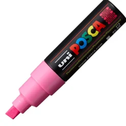 Posca Chisel Tegne- & Maleutstyr^PC8K  Chisel 8mm  F13 Fluorescent Pink