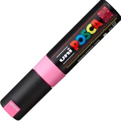 Posca Chisel Tegne- & Maleutstyr^PC8K  Chisel 8mm  F13 Fluorescent Pink