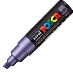 Posca Chisel PC8K  Chisel 8mm  M12 Metallic Violet* Tegne- & Maleutstyr