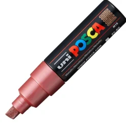 Posca Chisel Tegne- & Maleutstyr^PC8K  Chisel 8mm  M15 Metallic Red