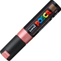 Posca Chisel Tegne- & Maleutstyr^PC8K  Chisel 8mm  M15 Metallic Red