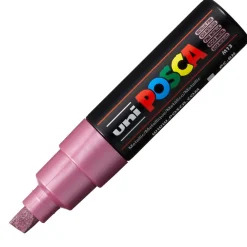 Posca Chisel Tegne- & Maleutstyr^PC8K  Chisel 8mm  M13 Metallic Pink
