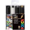 Posca Chisel PC8K  Chisel 8mm  Sett Mono/Metallic 4stk* Tegne- & Maleutstyr