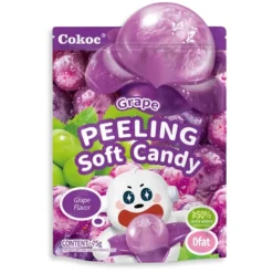 Godteri^Peeling Soft Candy Grape 75g