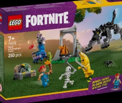 LEGO Fortnite Lego^Peely og Sparkplug slår leir på sletten (77075)