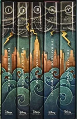 Rick Riordan Percy Jackson and the Olympians Hardcover Boxed Set* Samlebokser