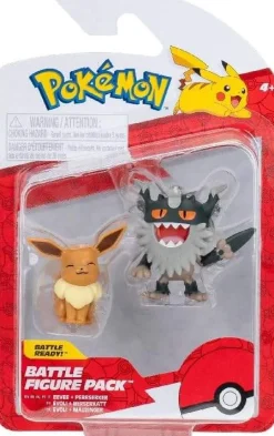 Perrserker and Eevee Battle Figure 2-Pack* Samleobjekter