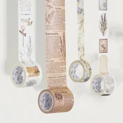 Tilbehør^Petals & Parchment Washi Tape and Sticker Set (4)