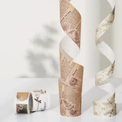 Tilbehør^Petals & Parchment Washi Tape and Sticker Set (4)