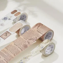 Tilbehør^Petals & Parchment Washi Tape and Sticker Set (4)