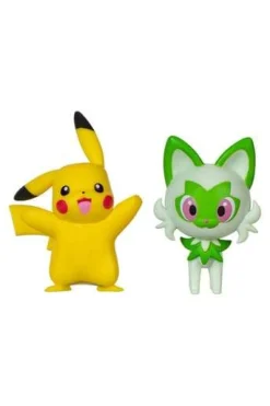 Pokémon Pikachu & Sprigatito Battle Mini Figure 2-Pack* Actionfigurer