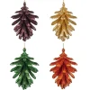Pinecone Glitter Plastic Ornament Assortert* Julekuler