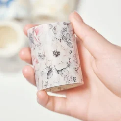 Tilbehør^Pink Camellia Wide Washi Tape