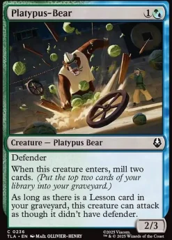 Platypus-Bear (Enkeltkort)* Singles (Løskort)|Singles (Løskort)