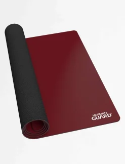 Play Mat Monochrome Bordeaux Red 61x35 cm Play Mat* Play Mat Og Mat Case