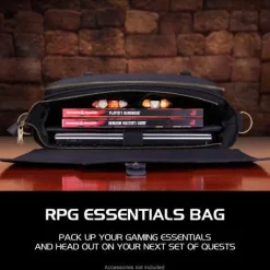 ENHANCE Tabletop Player's Essentials RPG Bag Black* Tilbehør