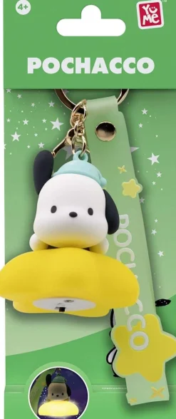 Pochacoo Light-Up Star Series Keychain with Hand Strap* Nøkkelringer