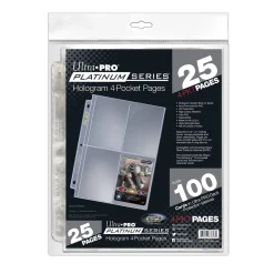 4-Pocket Pages Platinum Series Display (25) Portfolio* Album, Ark & Permer
