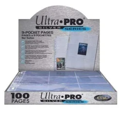 9-Pocket Pages Silver Blue (100)* Album, Ark & Permer