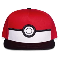 Pokemon Hodeplagg^Pokeball Snapback Caps