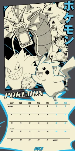Kalendere^POKEMON 2026 SQUARE CALENDAR