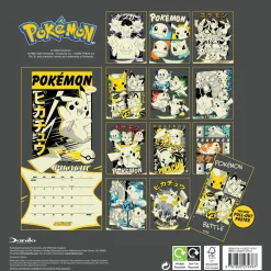 Kalendere^POKEMON 2026 SQUARE CALENDAR