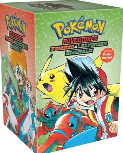 Hidenori Kusaka Samlebokser^Pokemon Adventures FireRed & LeafGreen / Emerald Box Set: Includes Vols. 23-29