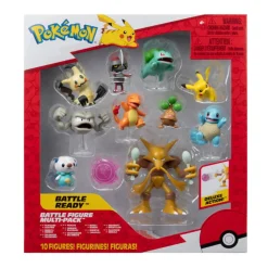 Samleobjekter^Pokemon Battle Figure 10-Pack