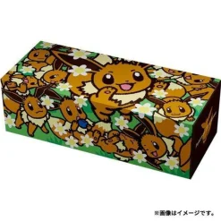Pokemon Center Original Eevee Large Gathering Card Box Deck Box, Pokemon* Pokémon Trading Card Game