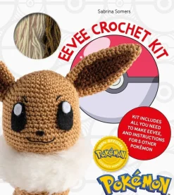 Sabrina Somers PokeMon Crochet Eevee Kit: Kit Includes Materials to Make Eevee and Instructions for 5 Other PokeMon* Strikkeoppskrifter|Samlebokser