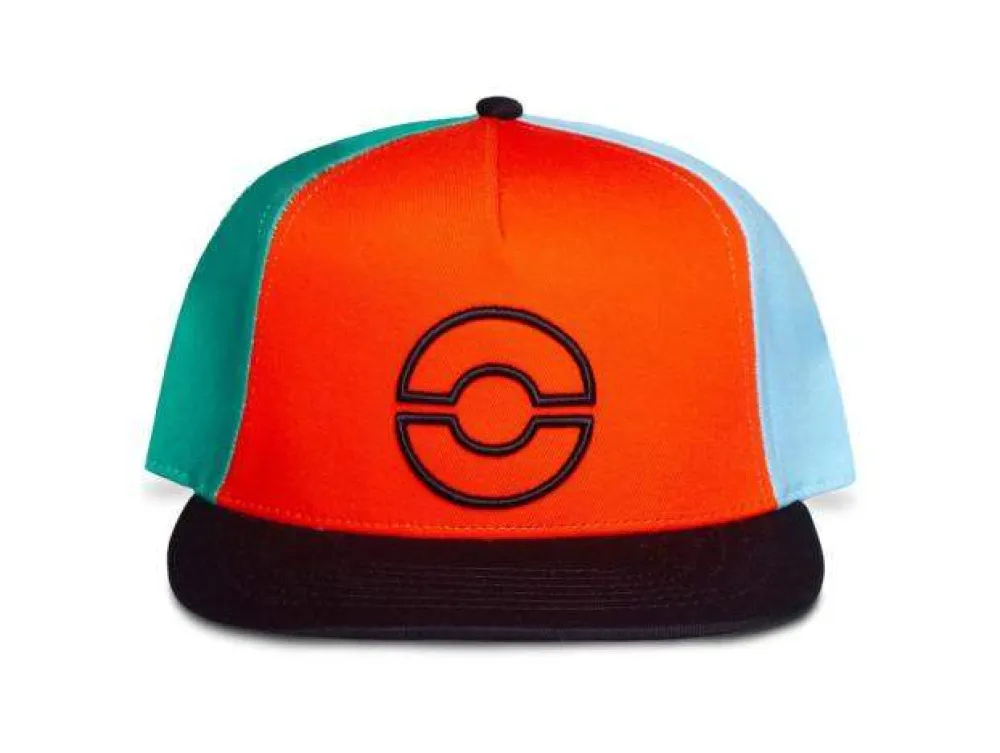 Pokemon Multicolor Snapback Cap* Hodeplagg