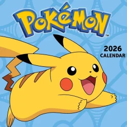 Pokémon Kalendere^2026 Mini Wall Calendar