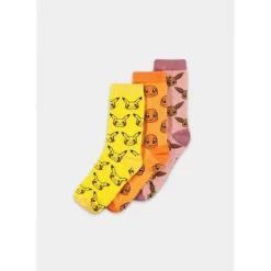 Pokémon Crew Socks 3-Pack (39/42)* Sokker & Fottøy