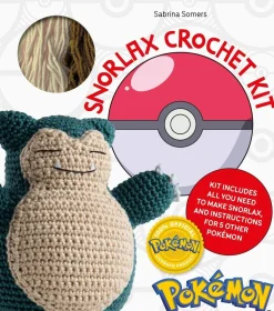 Sabrina Somers PokéMon Crochet Snorlax Kit: Includes Materials to Make Snorlax and Instructions for 5 Other PokéMon* Strikkeoppskrifter|Samlebokser