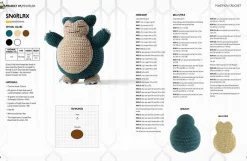 Sabrina Somers PokéMon Crochet Snorlax Kit: Includes Materials to Make Snorlax and Instructions for 5 Other PokéMon* Strikkeoppskrifter|Samlebokser