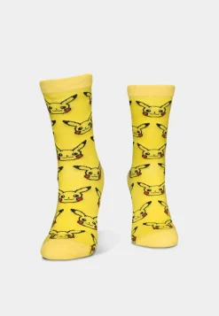 Pokémon Sokker & Fottøy^Faces Socks (3Pack)