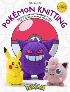 Katie Boyette Strikkeoppskrifter^PokéMon Knitting: Bring Your Favorite PokéMon to Life with 20 Cute Knitting Patterns