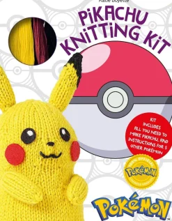 Katie Boyette PokéMon Knitting Pikachu Kit: Kit Includes All You Need to Make Pikachu and Instructions for 5 Other PokéMon* Strikkeoppskrifter|Samlebokser