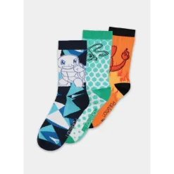 Pokémon Sokker & Fottøy^Trio Block Socks (3 Pack)