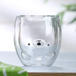 Glass^Polar Bear Double-Walled Glass 280 ml