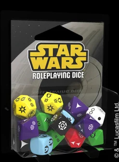 Edge Studio Sett^Poly Dice Pack (14) Star Wars RPG